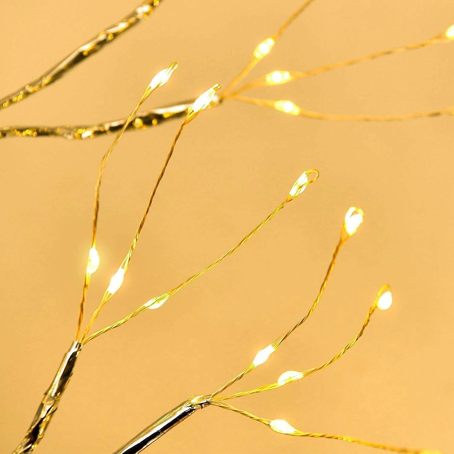 36/108Leds Tabletop Tree Lamp, Decorative LED Lights, Rgb Color Atmosphere Night Lights, for Party Camping Home Decor